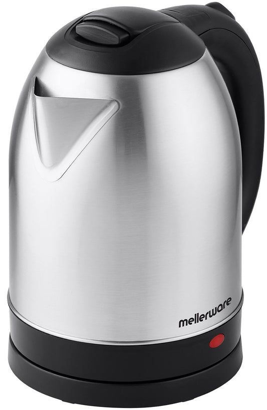 Mellerware 360 Degree 1.8L Cordless Stainless Steel Kettle