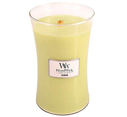 Woodwick Jasmine Large Candle Jar