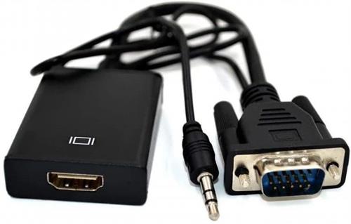 GIZZU 1080P VGA to HDMI Adapter with Audio