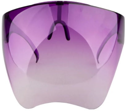 Casey Protective Faceshield Glasses Mask - Purple