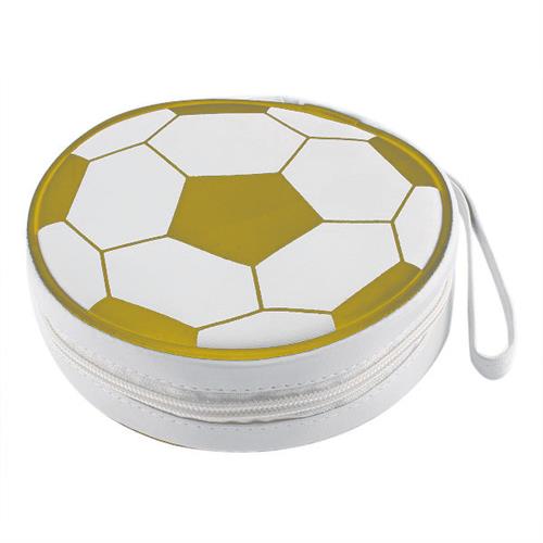 Ebox 24pcs Cd Holder Black & Yellow Socc