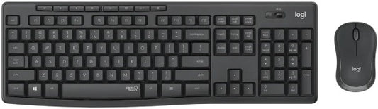 Logitech MK295 Black Silent Wireless Keyboard & Mouse Combo